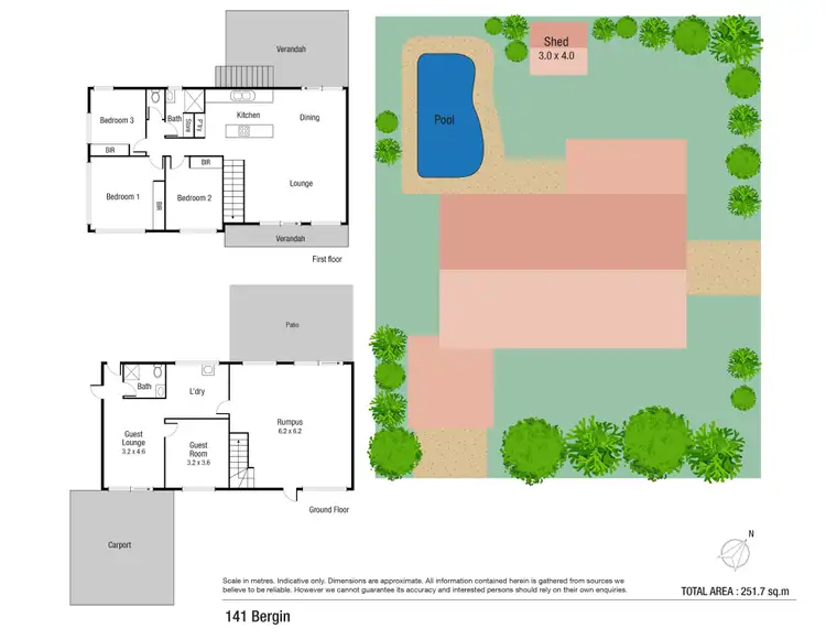 Floorplan of Homely house listing, 141 Bergin Road, Cranbrook QLD 4814