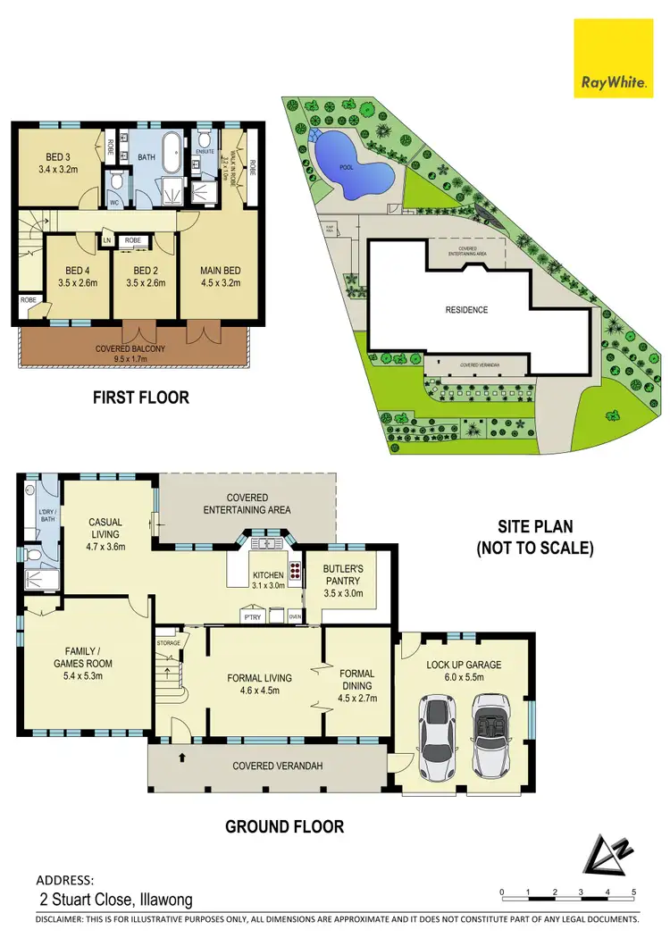 Floorplan of Homely house listing, 2 Stuart Close, Illawong NSW 2234