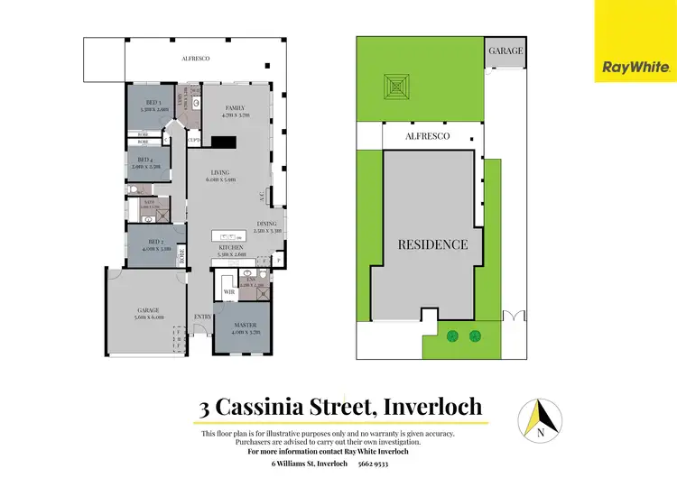 Floorplan of Homely house listing, 3 Cassinia Street, Inverloch VIC 3996