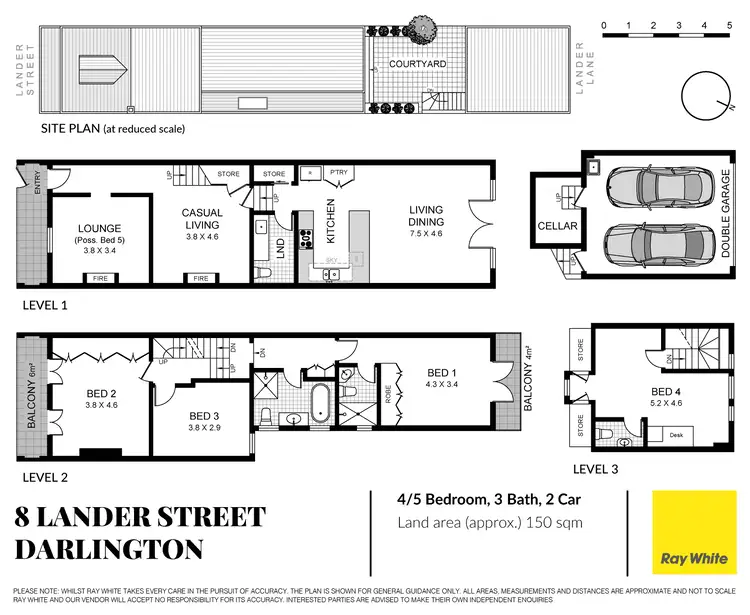 Floorplan of Homely house listing, 8 Lander Street, Darlington NSW 2008