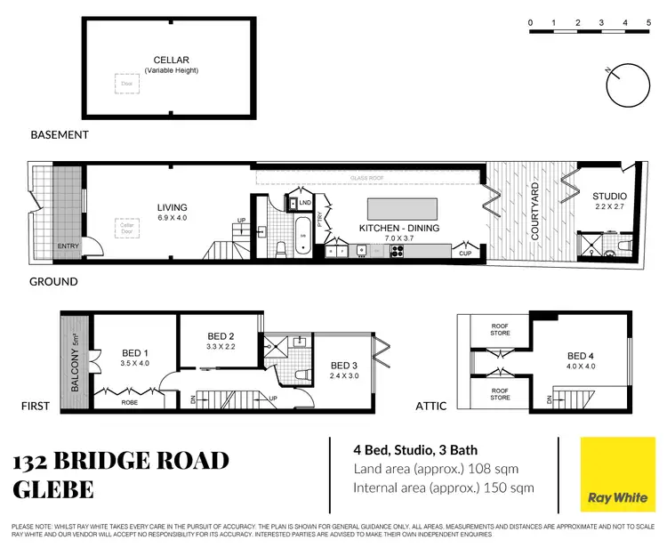 Floorplan of Homely house listing, 132 Bridge Road, Glebe NSW 2037