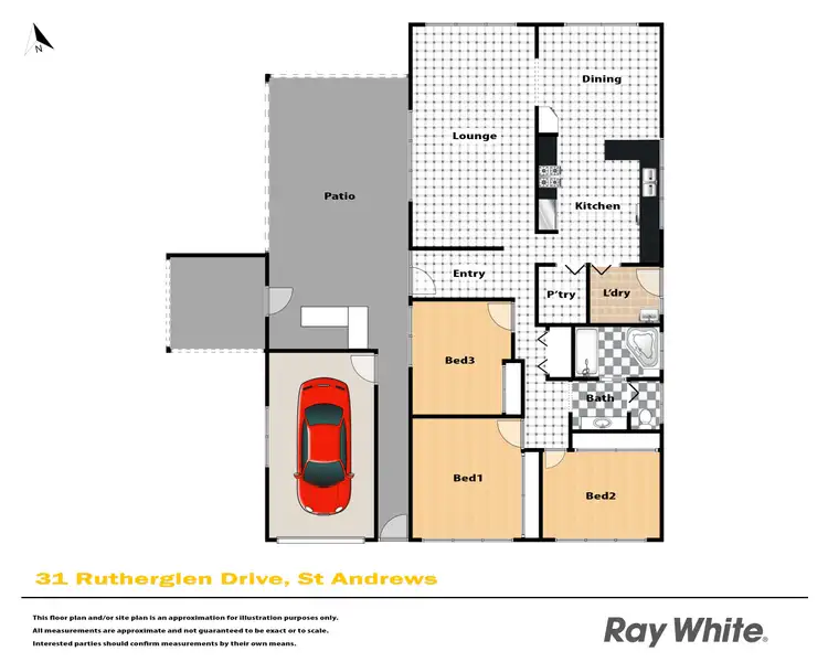 Floorplan of Homely house listing, 31 Rutherglen Drive, St Andrews NSW 2566