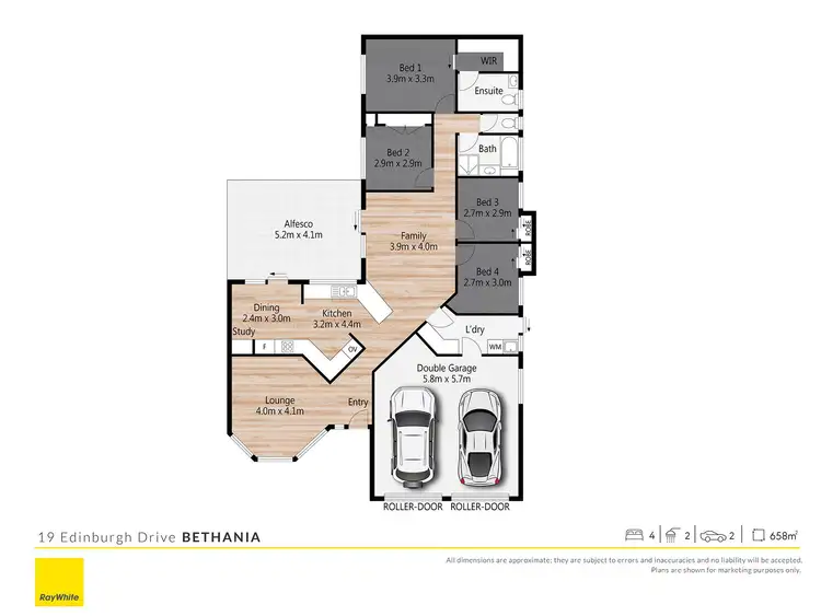 Floorplan of Homely house listing, 19 Edinburgh Drive, Bethania QLD 4205