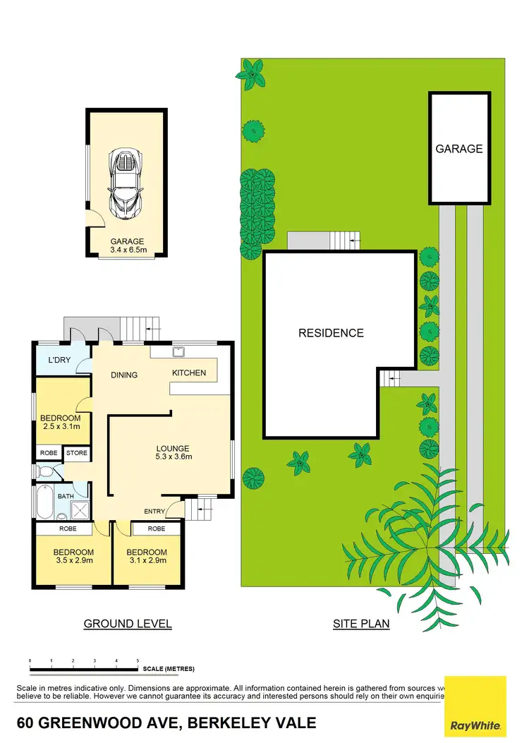Floorplan of Homely house listing, 60 Greenwood Avenue, Berkeley Vale NSW 2261