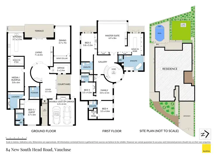 Floorplan of Homely house listing, 84 New South Head Road, Vaucluse NSW 2030