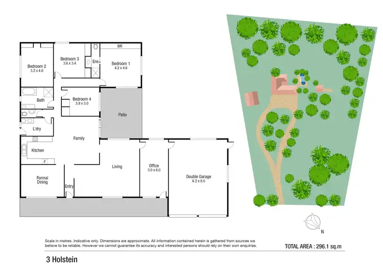 Floorplan of Homely house listing, 3 Holstein Place, Black River QLD 4818