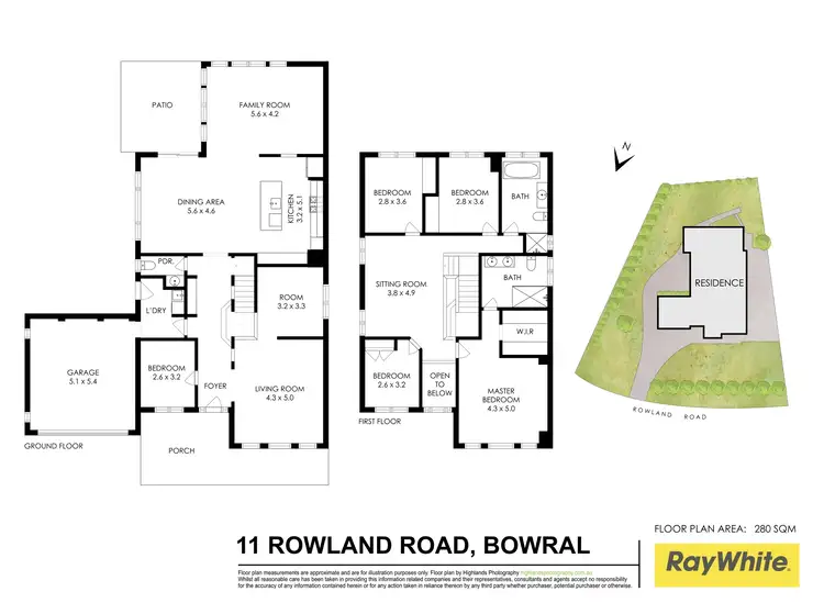 Floorplan of Homely house listing, 11 Rowland Road, Bowral NSW 2576