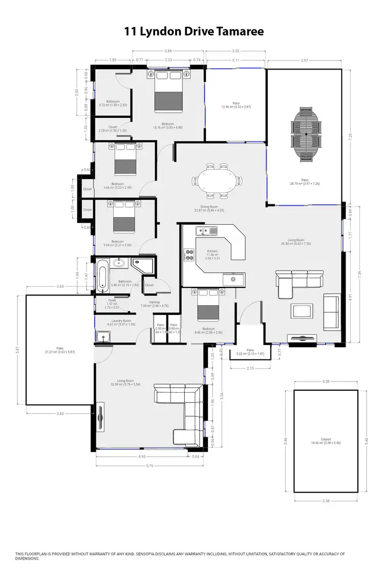 Floorplan of Homely house listing, 17 Lyndon Drive, Tamaree QLD 4570