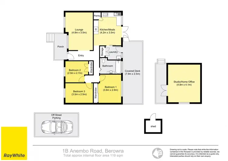 Floorplan of Homely house listing, 1B Anembo Road, Berowra NSW 2081