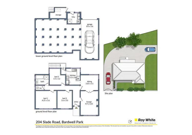 Floorplan of Homely house listing, 204 Slade Road, Bardwell Park NSW 2207