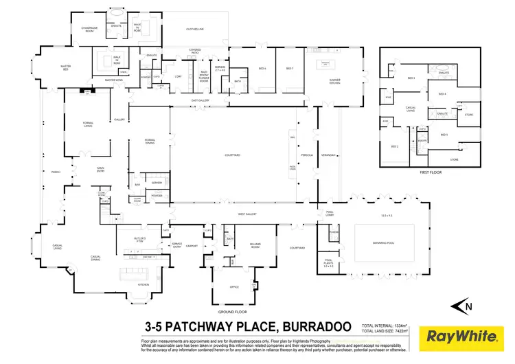 Floorplan of Homely house listing, 'Catalina' Patchway Place, Burradoo NSW 2576