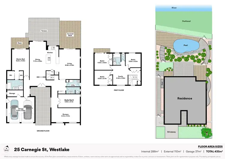 Floorplan of Homely house listing, 25 Carnegie Street, Westlake QLD 4074