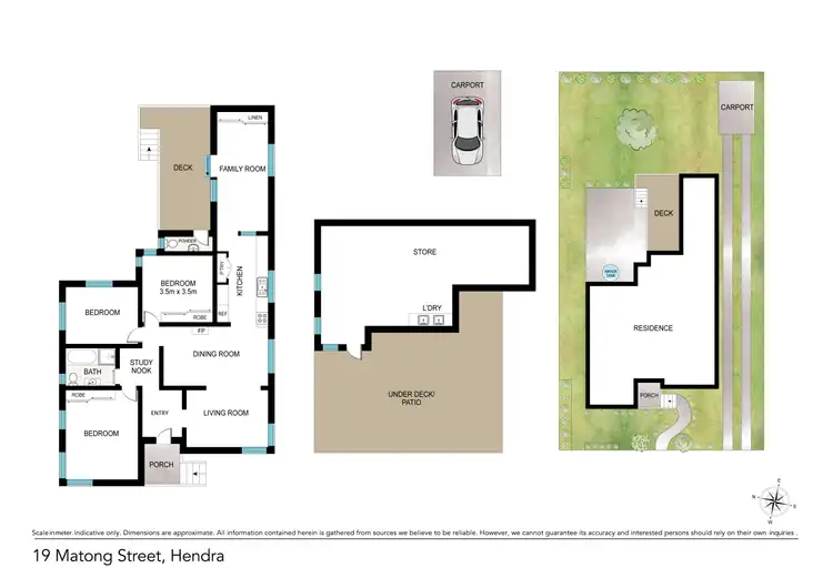 Floorplan of Homely house listing, 19 Matong Street, Hendra QLD 4011