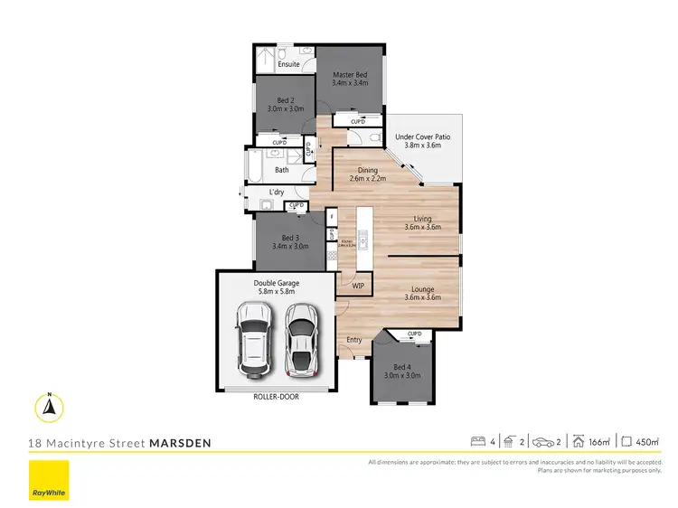 Floorplan of Homely house listing, 18 Macintyre Street, Marsden QLD 4132