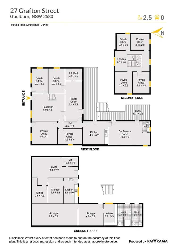 Floorplan of Homely house listing, 27 Grafton Street, Goulburn NSW 2580