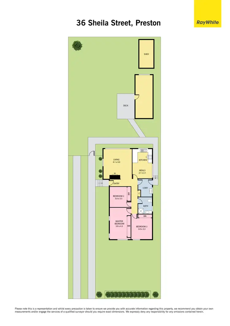 Floorplan of Homely house listing, 36 Sheila Street, Preston VIC 3072