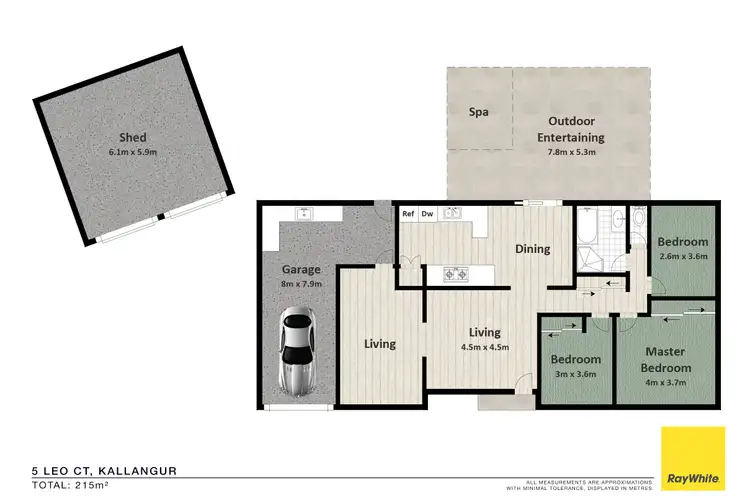 Floorplan of Homely house listing, 5 Leo Court, Kallangur QLD 4503