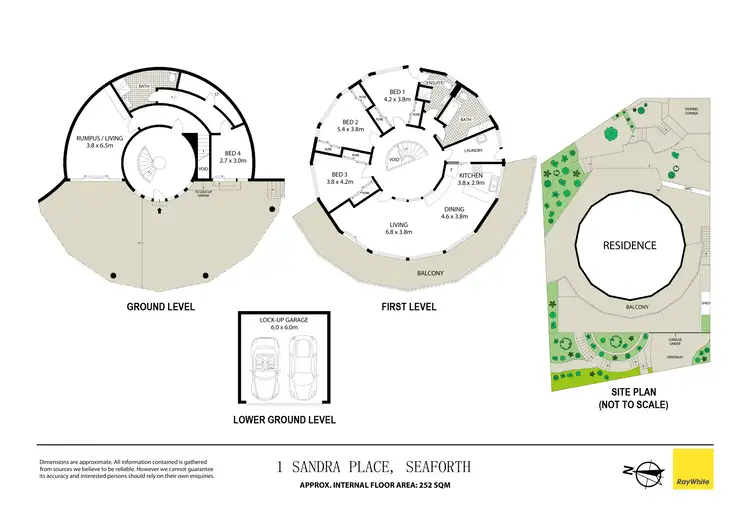 Floorplan of Homely house listing, 1 Sandra Place, Seaforth NSW 2092