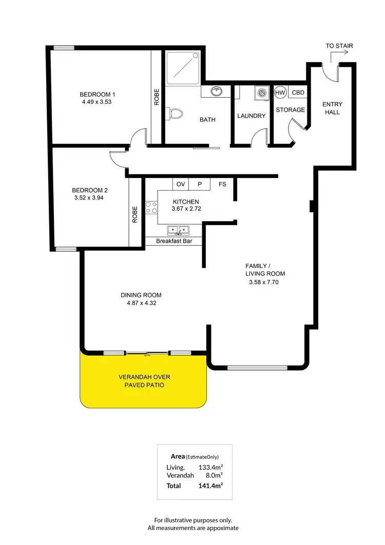 Floorplan of Homely house listing, 2/9-11 South Esplanade, Glenelg SA 5045