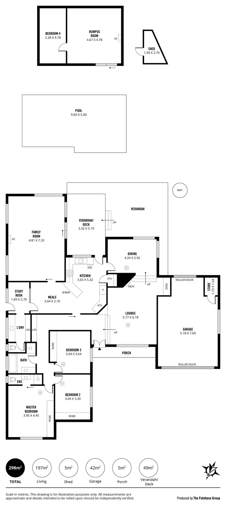 Floorplan of Homely house listing, 24 Riverside Drive, Fulham SA 5024