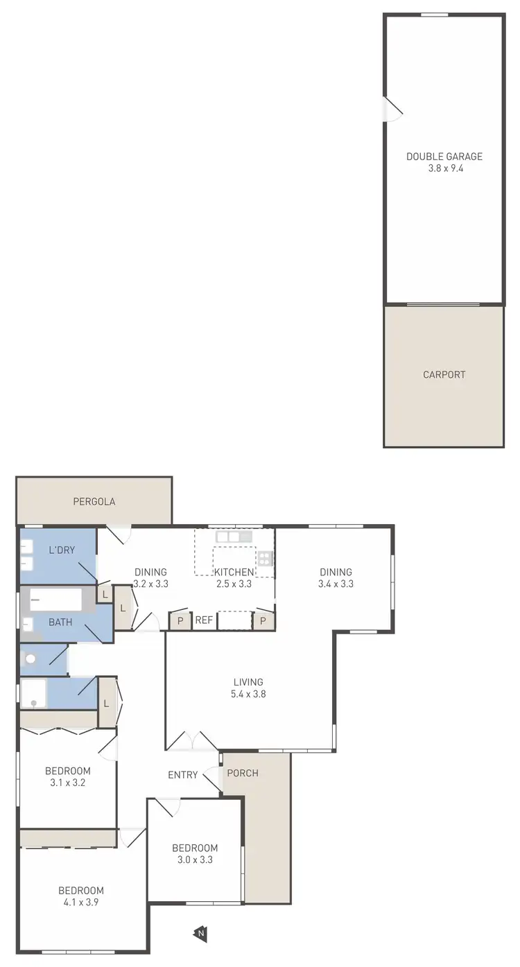 Floorplan of Homely house listing, 4 Wattle Avenue, Werribee VIC 3030