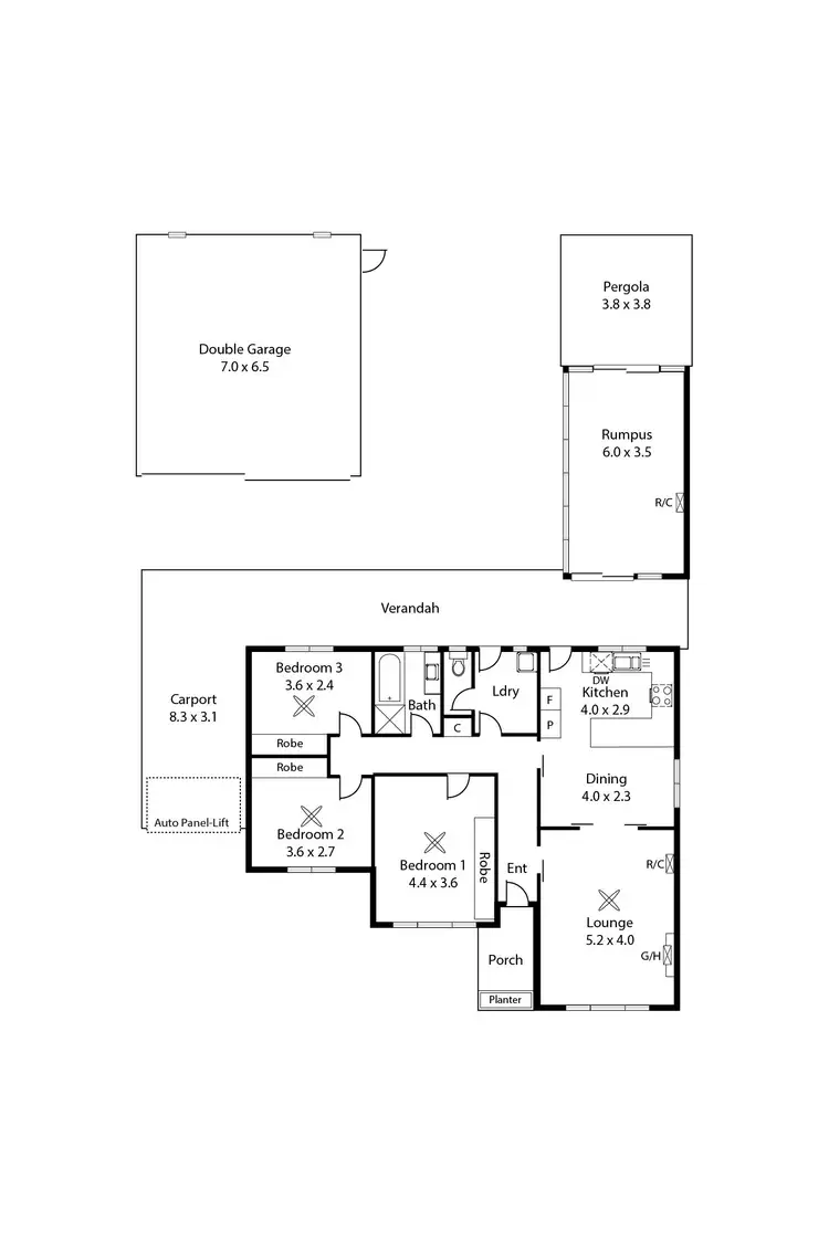Floorplan of Homely house listing, 5 Formosa Avenue, West Beach SA 5024