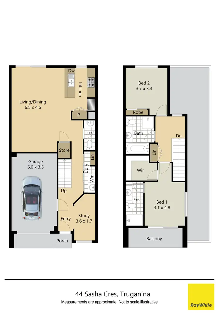 Floorplan of Homely house listing, 44 Sasha Crescent, Truganina VIC 3029