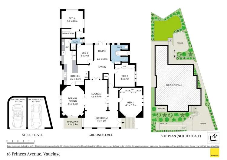 Floorplan of Homely house listing, 16 Princes Avenue, Vaucluse NSW 2030