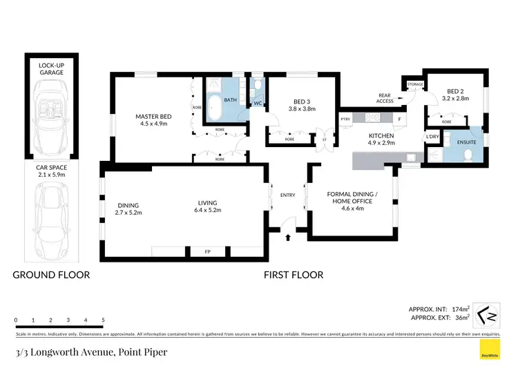 Floorplan of Homely apartment listing, 3/3 Longworth Avenue, Point Piper NSW 2027