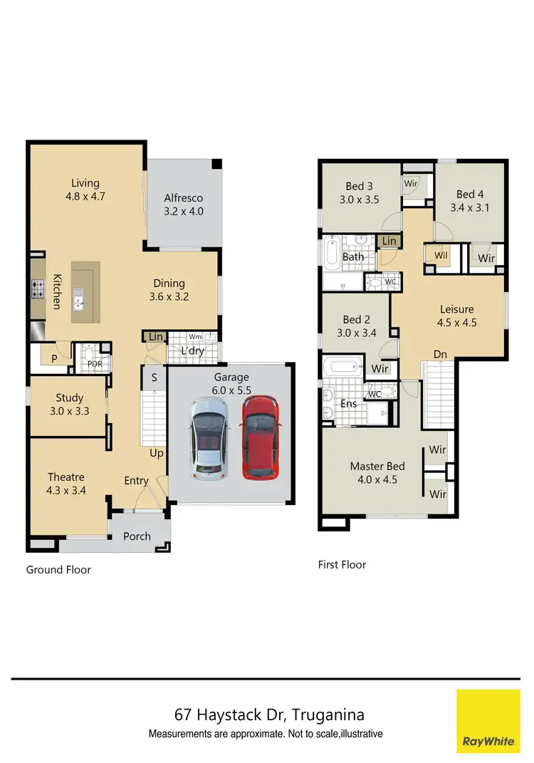 Floorplan of Homely house listing, 67 Haystack Drive, Truganina VIC 3029
