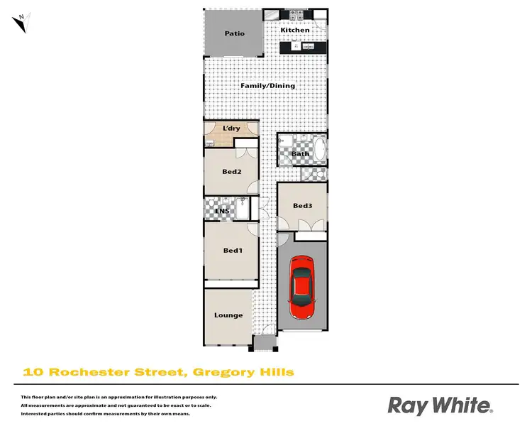 Floorplan of Homely house listing, 10 Rochester Street, Gregory Hills NSW 2557