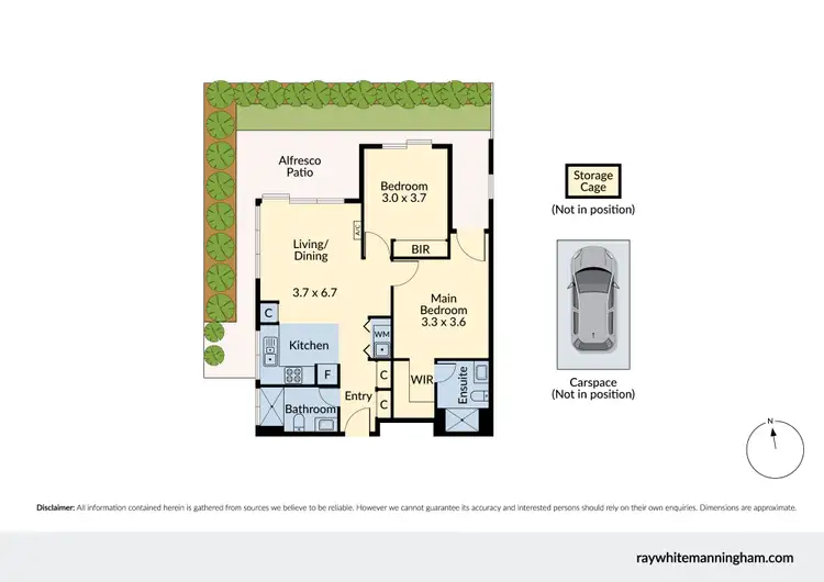 Floorplan of Homely apartment listing, 1/164 Blackburn Road, Doncaster East VIC 3109