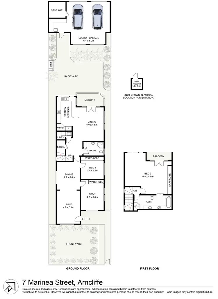 Floorplan of Homely house listing, 7 Marinea Street, Arncliffe NSW 2205