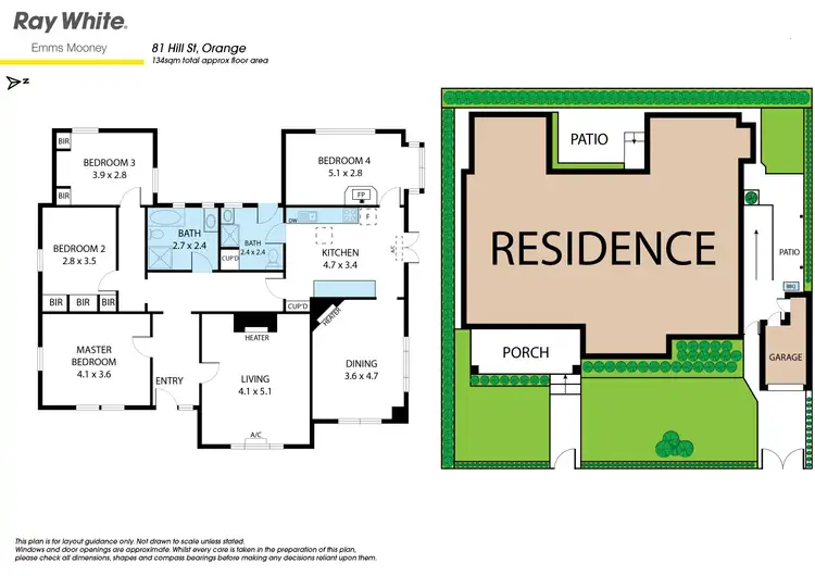 Floorplan of Homely house listing, 81 Hill Street, Orange NSW 2800