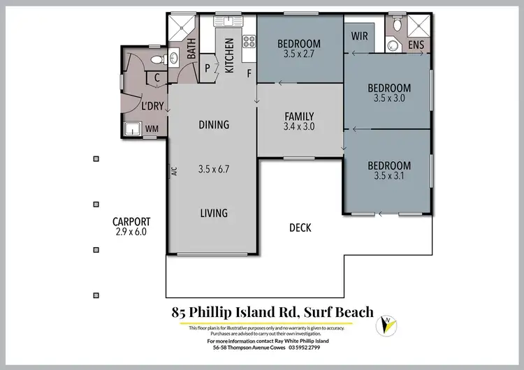 Floorplan of Homely house listing, 85-87 Phillip Island Road, Surf Beach VIC 3922