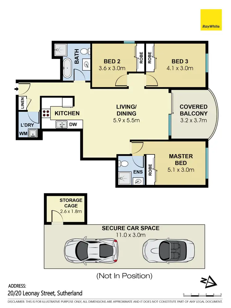 Floorplan of Homely unit listing, 20/20-26 Leonay Street, Sutherland NSW 2232