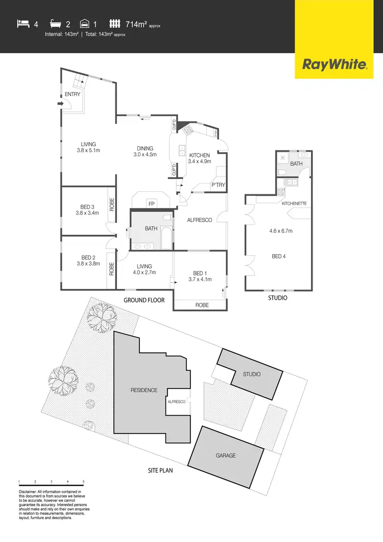 Floorplan of Homely house listing, 26 Cadell Street, Downer ACT 2602
