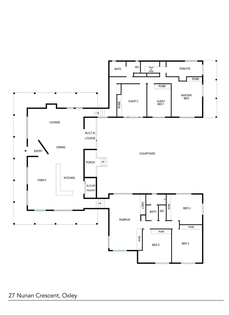 Floorplan of Homely house listing, 27 Nunan Crescent, Oxley ACT 2903