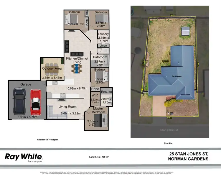 Floorplan of Homely house listing, 25 Stan Jones Street, Norman Gardens QLD 4701