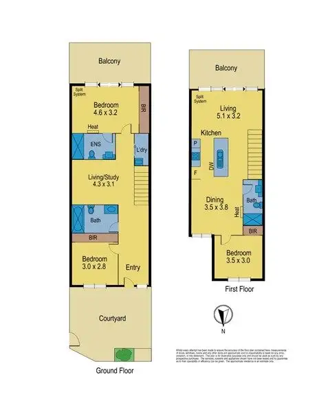 Floorplan of Homely townhouse listing, 12/3-5 Milton Street, Ferntree Gully VIC 3156