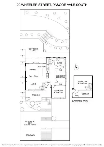 Floorplan of Homely house listing, 20 Wheeler Street, Pascoe Vale South VIC 3044