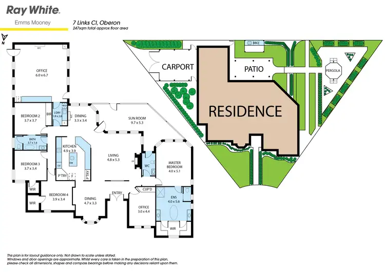 Floorplan of Homely house listing, 7 Links Close, Oberon NSW 2787