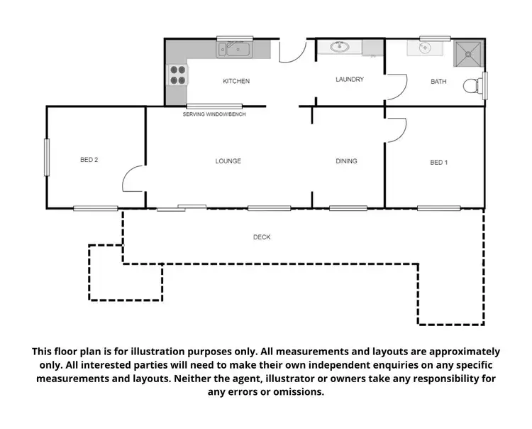 Floorplan of Homely house listing, 17 Short Street, Quorn SA 5433