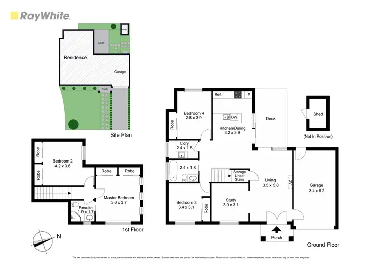 Floorplan of Homely townhouse listing, 1/3 Kalymna Grove, Chadstone VIC 3148