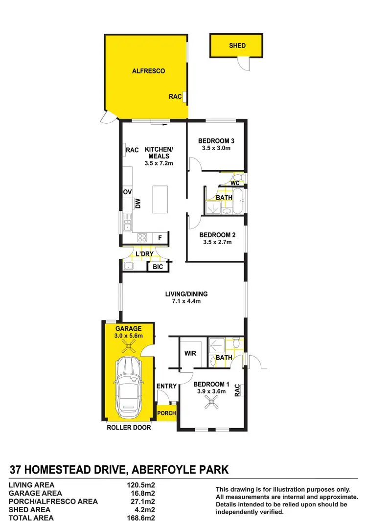 Floorplan of Homely house listing, 37 Homestead Drive, Aberfoyle Park SA 5159
