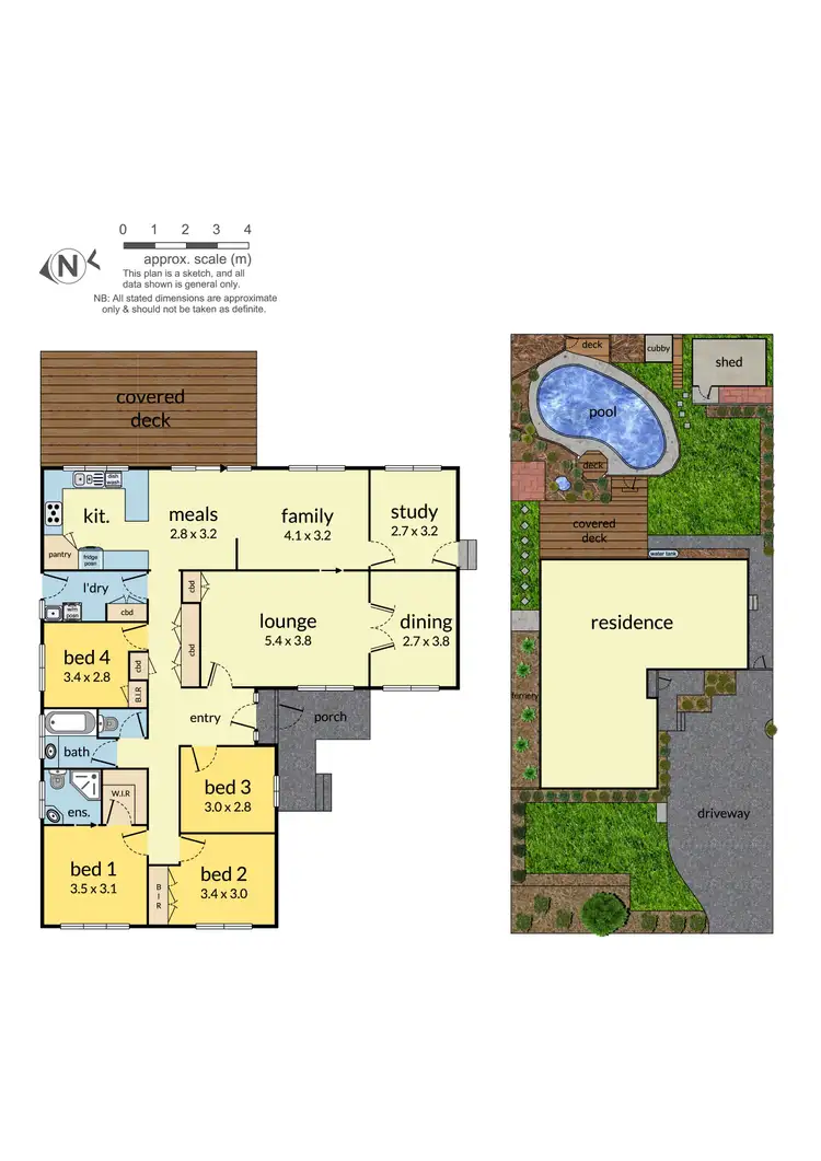 Floorplan of Homely house listing, 21 Vogue Avenue, Vermont South VIC 3133
