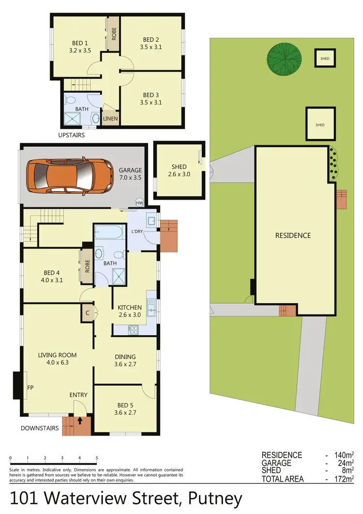 Floorplan of Homely house listing, 101 Waterview Street, Putney NSW 2112