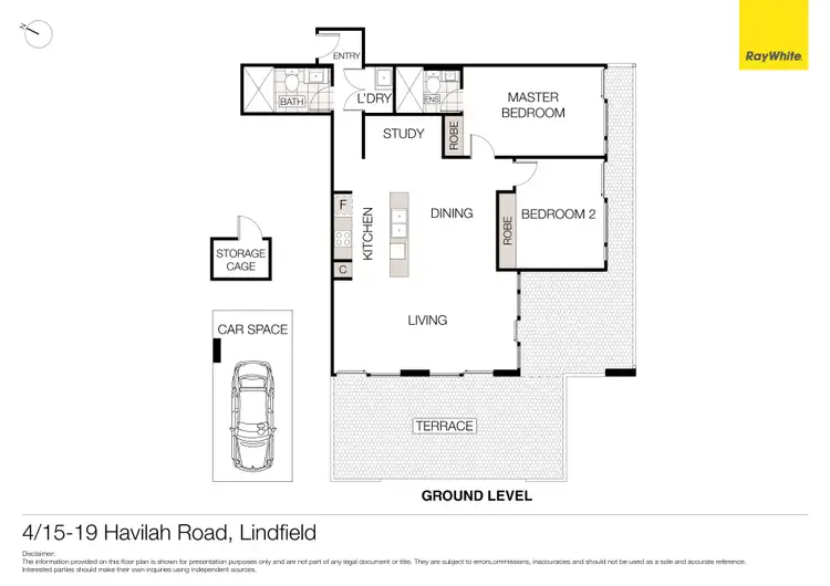 Floorplan of Homely unit listing, 4/15-19 Havilah Road, Lindfield NSW 2070