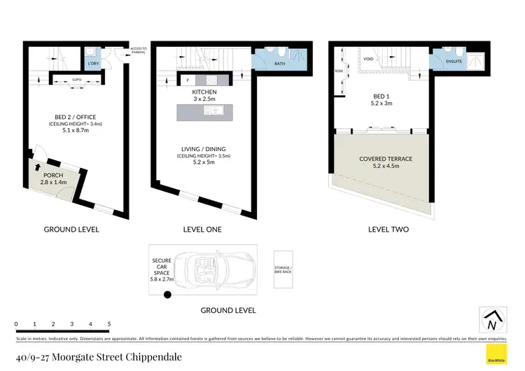 Floorplan of Homely apartment listing, 40/9-27 Moorgate Street, Chippendale NSW 2008
