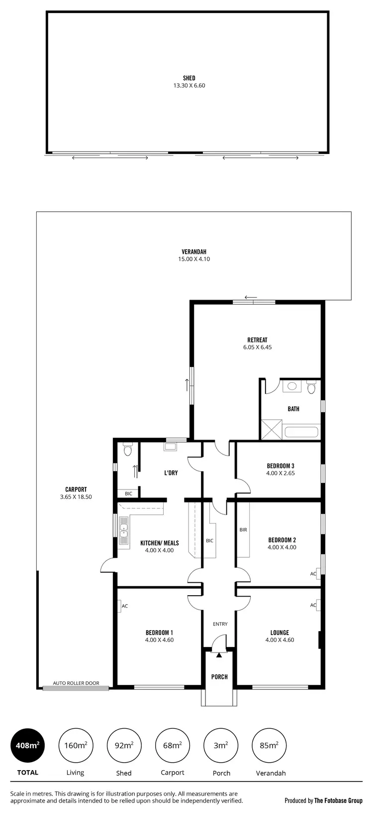 Floorplan of Homely house listing, 3 Way Street, Kilburn SA 5084